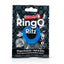 Screaming O - Ring O Ritz,reusable silicone cockring is super-stretchy to fit men of almost any size & restricts blood flow away from the penis to help him last longer. Blue, package image