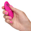 California Exotics Pink Silicone Remote Control G-Spot Arouser Wearable Vibrator Sex Toy for Discreet Public Play. Remote in hand for size comparison