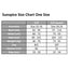 Sunspice 3 Piece Xmas Bolero Set SD117 size chart