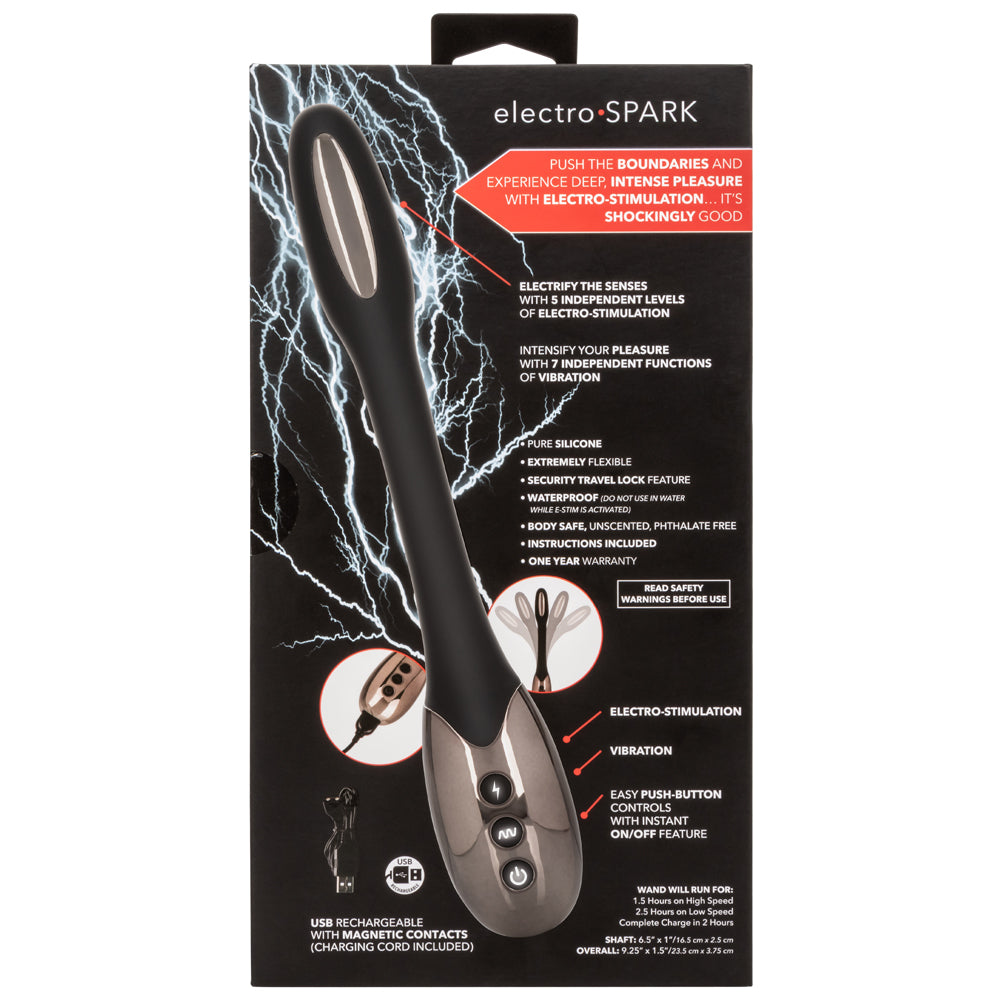 Volt™ Electro-Spark E-Stimulation Vibrator back of package