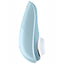 Womanizer Liberty Powder Blue Clitoral Stimulator With Pleasure Air Technology Side View