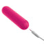 OMG! Bullets - Rechargeable #Play Vibrating Bullet - 10 wicked vibration modes in a sleek silicone body that's waterproof & rechargeable for endless fun. Fuchsia (2)