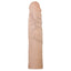 Adam & Eve Adam's 3" Realistic Penis Extension Sleeve has a firm 3" tip to lengthen your erection & increases girth by 1.8cm w/ a realistic phallic head & veiny shaft! (3)