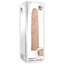 Adam & Eve Adam's 3" Realistic Penis Extension Sleeve has a firm 3" tip to lengthen your erection & increases girth by 1.8cm w/ a realistic phallic head & veiny shaft! Editorial. Package.