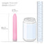 Adam & Eve Velvet Kiss Vibrator offers multi-speed vibration through simple twist-dial controls & feels silky-smooth as it glides against you. Dimension.