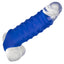 Admiral Liquid Silicone Beaded Penis Extension Sleeve adds half an inch of thickness while keeping your erection harder for longer & has a stimulating bead texture for a partner to enjoy. How to use.