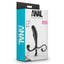 Anal Adventures Hands-Free Prostate Stimulator massages the P-spot via your sphincter muscles contracting & relaxing while the curved Stayput arms design keeps the toy in place. Package.