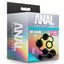 Anal Adventures Platinum Silicone Anal Beads fluctuate in size to fill you with pleasure & are made from smooth waterproof platinum-cured silicone. Package.