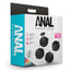 Anal Adventures Pleasure Balls With Rolling Weights excite you from inside w/ 4 beads containing a rolling weight that 'knocks' against your inner walls w/ your every move. Package.