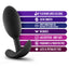 Anal Adventures Vibra Slim Plug With Rolling Weight has a firm core w/ a rolling weight for thrilling internal 'knocking' sensations. Features.