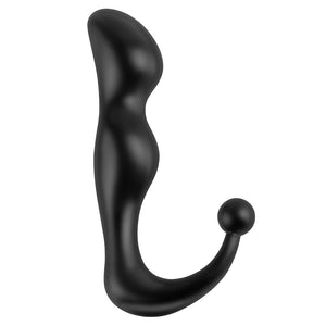 Anal Fantasy Collection Deluxe Perfect Prostate Plug has a tapered, bulbous tip to stimulate the P-spot & a spherical nub to rub against the perineum.