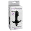 Anal Fantasy Collection Vibrating Perfect Plug has a tapered tip for comfortable entry, a bulbous head for that full feeling & a stopper base for easy removal. Package.