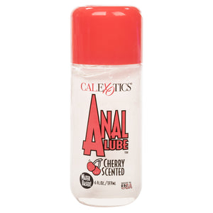 Anal Lube Cherry-Scented Water-Based Lubricant provides a long-lasting slippery glide & the sweet scent of cherries to enhance backdoor fun.