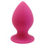 Aphrodisia - Mega Anal Plug has a tapered tip, flared body & suction cup for comfortable insertion & maximum fullness you'll love on flat surfaces. Pink.