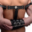Strict - Arm Binder - hardcore bondage tool traps the wearer's arms behind their back w/ bicep & forearm straps that have adjustable locking buckles. (2)