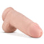 Au Naturel 10" 2.75 Pounder Realistic Dual-Density Dildo is safe for anal or vaginal play & has a ridged head + veins in over 1kg of lifelike dual-density TPE w/ a firm core & soft outer. (2)