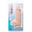 Au Naturel 10" 2.75 Pounder Realistic Dual-Density Dildo is safe for anal or vaginal play & has a ridged head + veins in over 1kg of lifelike dual-density TPE w/ a firm core & soft outer. Package.