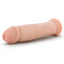 Au Naturel 9.5" Dual-Density Magnum Dong Dildo With Suction Cup has a phallic head & lightly veiny shaft in dual-density TPE w/ a firm core & soft exterior. (3)