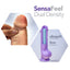 Au Naturel 9.5" Dual-Density Magnum Dong Dildo With Suction Cup has a phallic head & lightly veiny shaft in dual-density TPE w/ a firm core & soft exterior. Dual density.