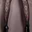 Ballerina's Secret Sheer Baroque Embroidered Pantyhose feature beautiful black & blue-grey baroque patterning w/ a wide, comfortable waistband for all-day wear. Details. (2)