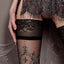 Ballerina's Secret Jacquard Pattern Hold-Up Thigh-High Stockings have an elegant jacquard pattern all over your legs & elegant lace thigh bands for a sultry look. Details. 