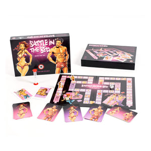 Battle in the Bed - Erotic Board Game for Adults looking to spice up their sex life with a bit of fun & adventure.