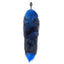 Black & Blue Furry Fox Tail Anal Plug has a black & blue faux fur fox tail at its end that's perfect for furry roleplay, cosplay & pet play. Small. (2)