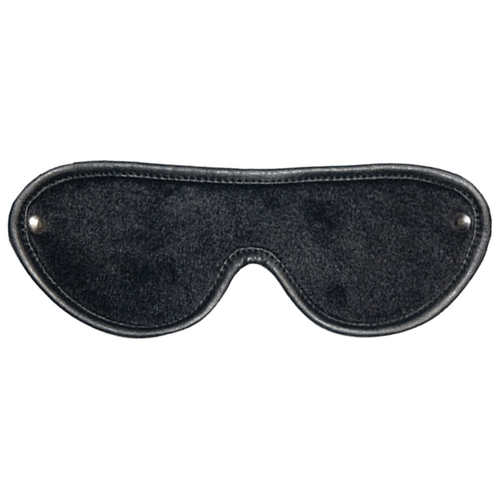 LOVE IN LEATHER FLEECE BLINDFOLD