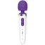 Bodywand Aqua Waterproof Mini Rechargeable Wand Vibrator comes in a compact travel-size so you can enjoy yourself anytime, anywhere. Purple.