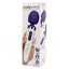 Bodywand Aqua Waterproof Mini Rechargeable Wand Vibrator comes in a compact travel-size so you can enjoy yourself anytime, anywhere. Purple - package.