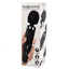 Bodywand Aqua Waterproof Mini Rechargeable Wand Vibrator comes in a compact travel-size so you can enjoy yourself anytime, anywhere. Black - package.