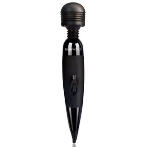 bodywand™ - Midnight has a soft-touch silicone head that delivers strong multi-speed vibrations that you can control with a single finger via the control dial.