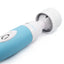 Bodywand Original Vibrating Massager offers quiet, powerful multispeed vibration & plugs into A/C power for endless joy. White and blue. (2)