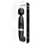 Bodywand Rechargeable Vibrating Wand Massager is a rechargeable wand vibrator by Bodywand w/ a soft, flexible head that relaxes sore muscles & produces powerful orgasms. Black - package.