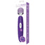 Bodywand Rechargeable Vibrating Wand Massager is a rechargeable wand vibrator by Bodywand w/ a soft, flexible head that relaxes sore muscles & produces powerful orgasms. Lavender - package.