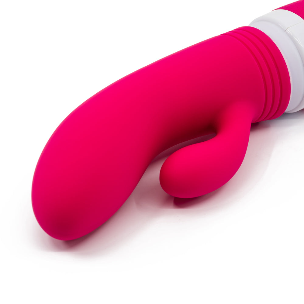 The Bodywand WandPLUS Rabbit 8 is a powerful plug-in vibrating massager that offers 8 tantalising G-spot & clitoral vibration modes. G-spot head and clitoral arm.