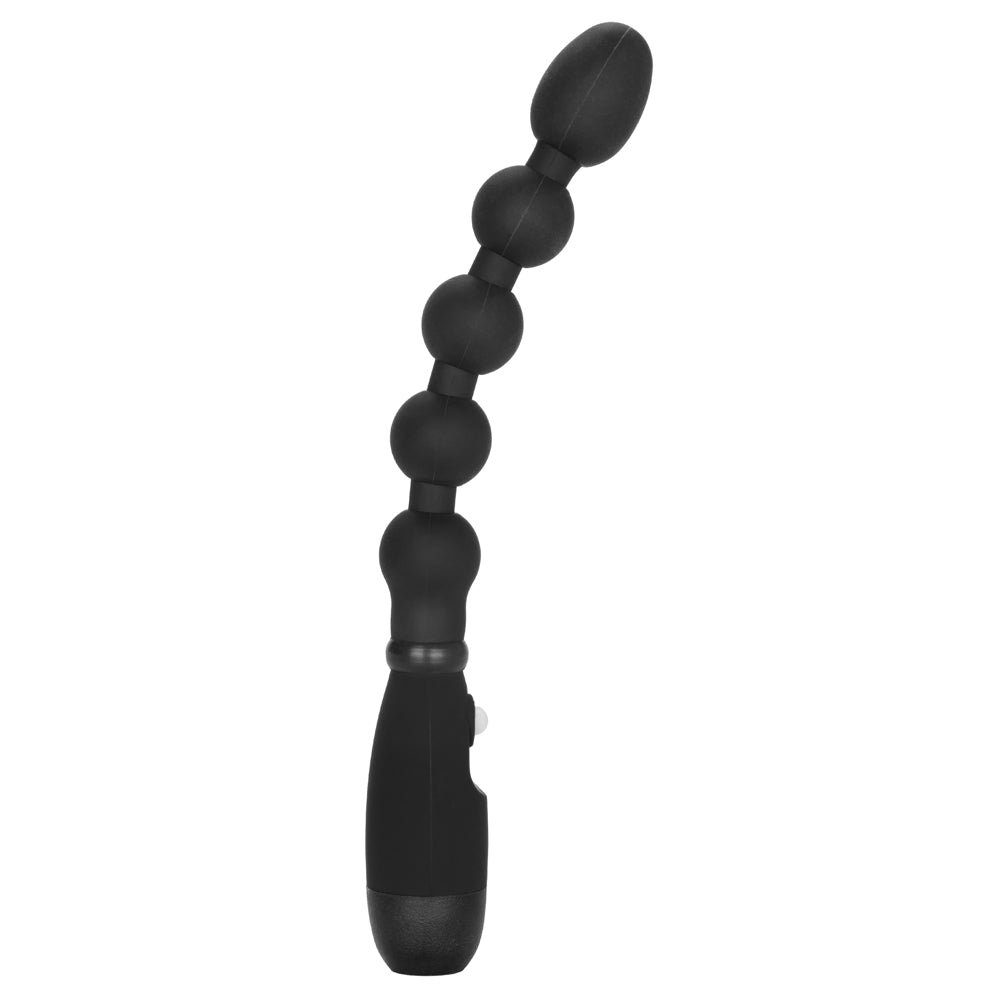 Booty Call Booty Bender Flexible Vibrating Anal Beads - 5 tapered beads + 3 vibration speeds. Black 3