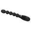 Booty Call Booty Bender Flexible Vibrating Anal Beads - 5 tapered beads + 3 vibration speeds. Black 6