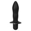 Booty Call Booty Rocket Vibrating Anal Probe - 10 func w/ a bulbous tapered tip & flared stopper ridge/handle. Black