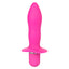 Booty Call Booty Rocket Vibrating Anal Probe - 10 func  w/ a bulbous tapered tip & flared stopper ridge/handle. Pink