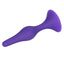 Booty Call Booty Starter Butt Plug - silicone w/ flexible body, tapered tip & suction cup base. Purple 2
