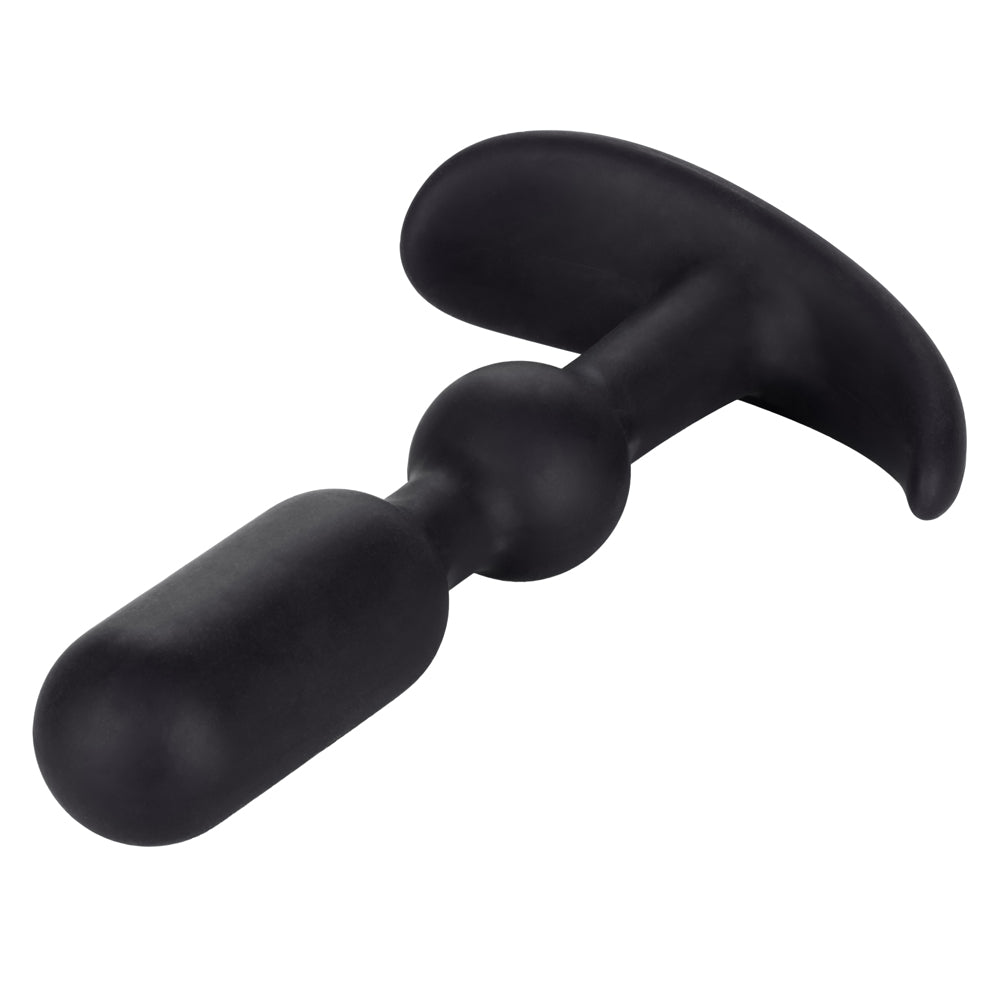Booty Call - Booty Teaser - anal probe has a flexible design w/ rounded head for smooth insertion & a comfortable rocking base. Black 3
