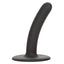 Boundless 4.5" Slim Dong - 4.5" dildo has a slender curved shaft w/ a smooth round tip for easy insertion. Black 4