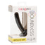 Boundless 4.5" Slim Dong - 4.5" dildo has a slender curved shaft w/ a smooth round tip for easy insertion. Black 9