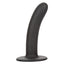 Boundless 6" Smooth Dong - solid curved shaft w/ a smooth round tip for easy insertion & a suction cup base. Black 4