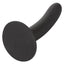 Boundless 6" Smooth Dong - solid curved shaft w/ a smooth round tip for easy insertion & a suction cup base. Black 5