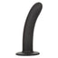 Boundless 7" Smooth Dong - solid angled shaft w/ smooth round tip for easy insertion & a harness-compatible suction cup base. Black 3