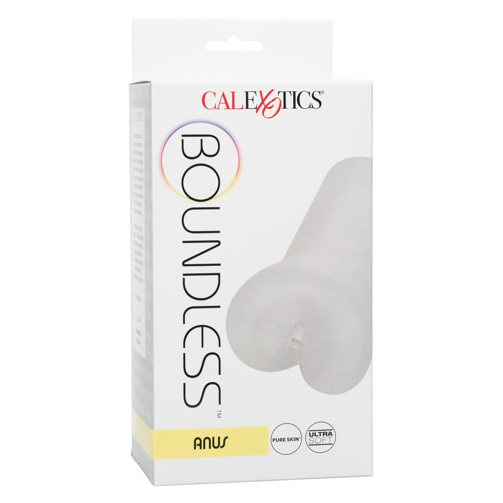 Boundless Anus - PureSkin stroker feels just like the real thing, with a puckered anus, close-ended design for strong suction & textured interior for awesome stimulation. Frost colour 4