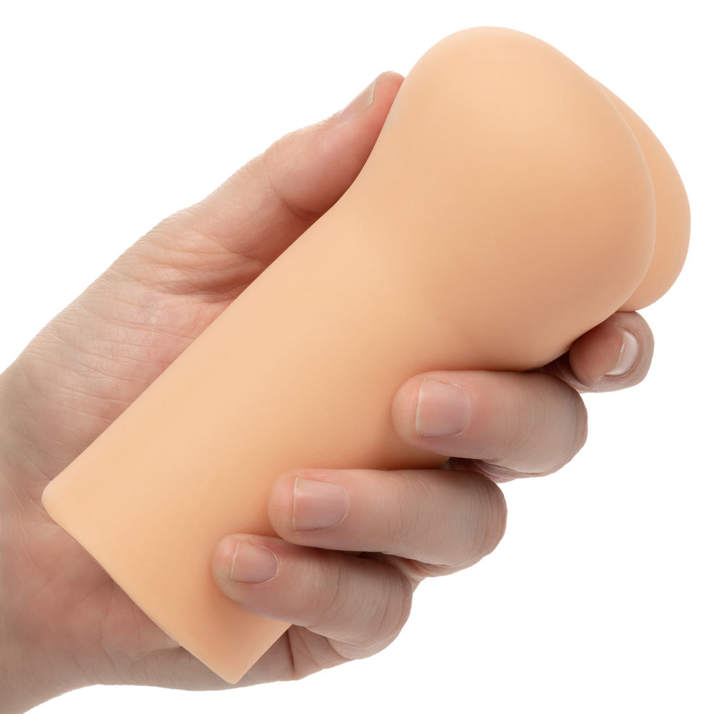 Boundless Anus - PureSkin stroker feels just like the real thing, with a puckered anus, close-ended design for strong suction & textured interior for awesome stimulation. Ivory colour 2