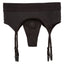 Boundless™ Thong With Garter Strap-On Harness flat and folded